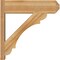 Ekena Millwork Olympic Rough Sawn Craftsman Outlooker, Western Red Cedar, 8"W x 28"D x 28"H OUT08X28X28OLY04RWR - alternate 2